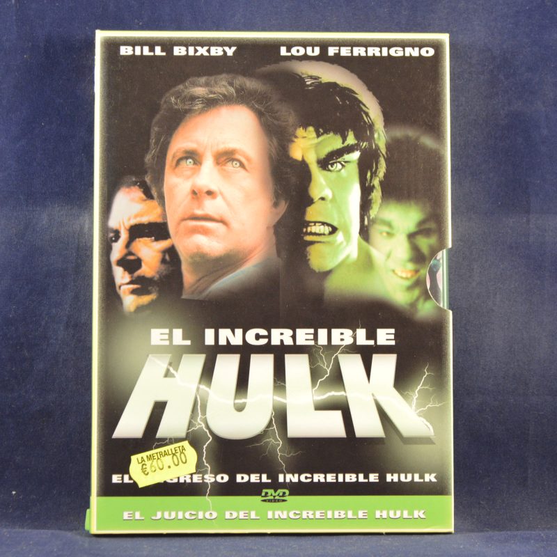 EL INCREÍBLE HULK : EL REGRESO DEL INCREÍBLE HULK / EL JUICIO DEL INCREÍBLE HULK - 2 DVD