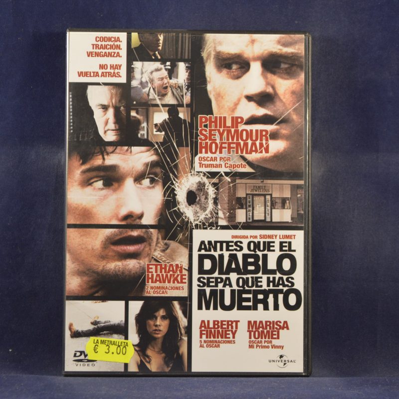 ANTES QUE EL DIABLO SEPA QUE HAS MUERTO - DVD