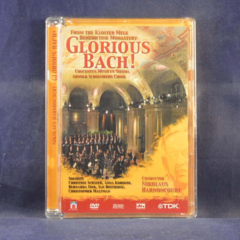 NIKOLAUS HARNONCOURT - GLORIOUS BACH! - DVD MUSICAL