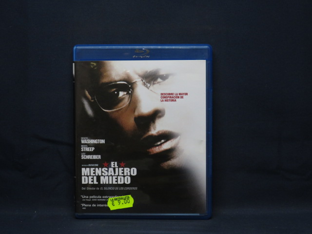 EL MENSAJERO DEL MIEDO - BLU-RAY