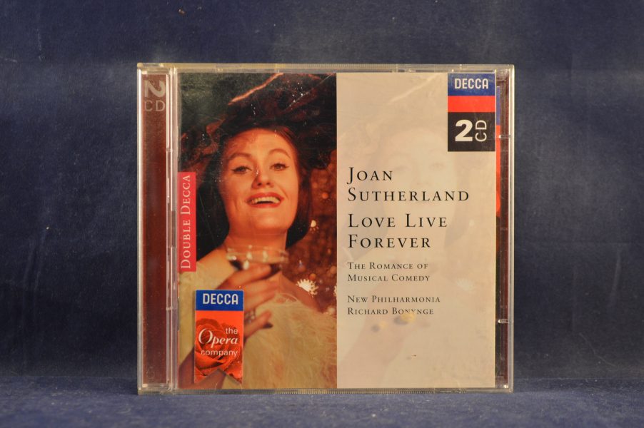 JOAN SUTHERLAND, RICHARD BONYNGE, NEW PHILHARMONIA - LOVE LIVE FOREVER - THE ROMANCE OF MUSICAL COMEDY - 2 CD
