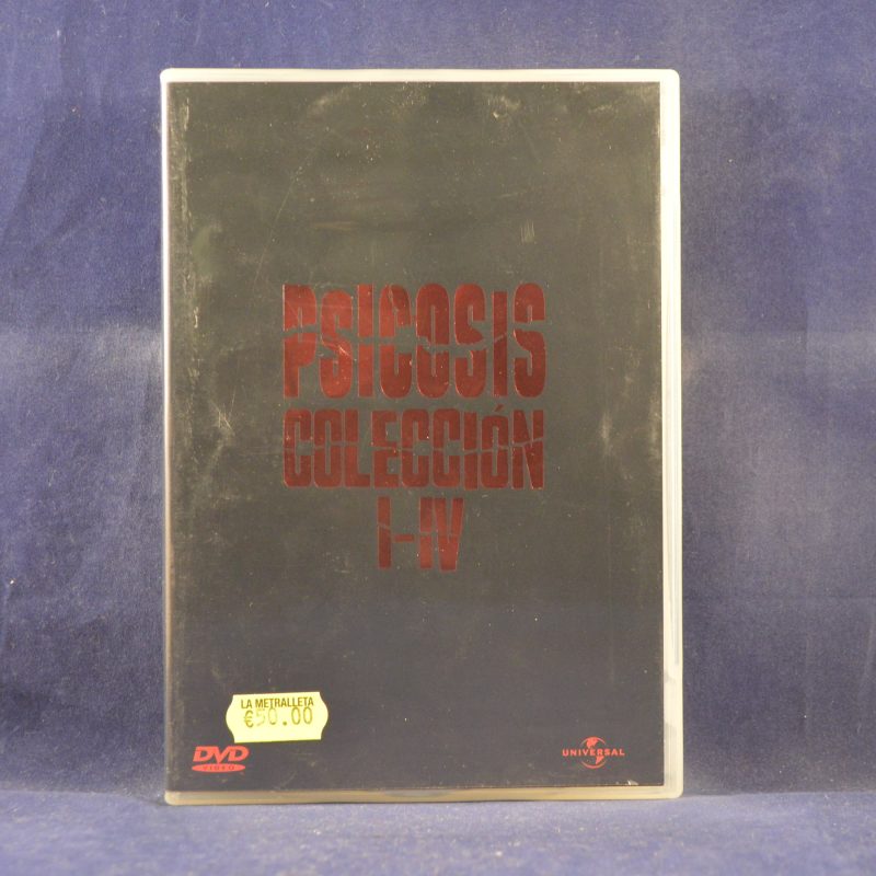 PSICOSIS - COLECCIÓN I-IV - 4 DVD