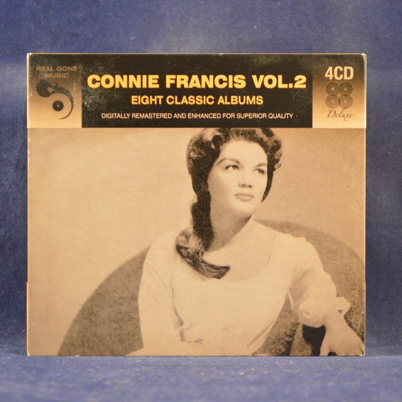 CONNIE FRANCIS - CONNIE FRANCIS VOL.2 - EIGHT CLASSIC ALBUMS - 4 CD