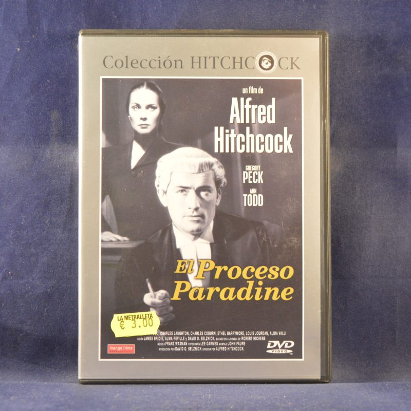 EL PROCESO PARADINE - DVD