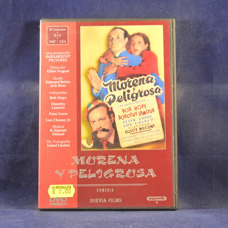 MORENA Y PELIGROSA - DVD