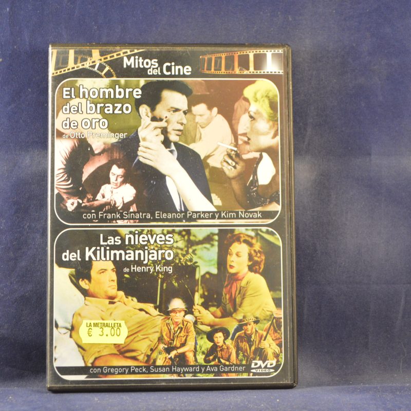 EL HOMBRE DEL BRAZO DE ORO / LAS NIEVES DEL KILIMANJARO - DVD