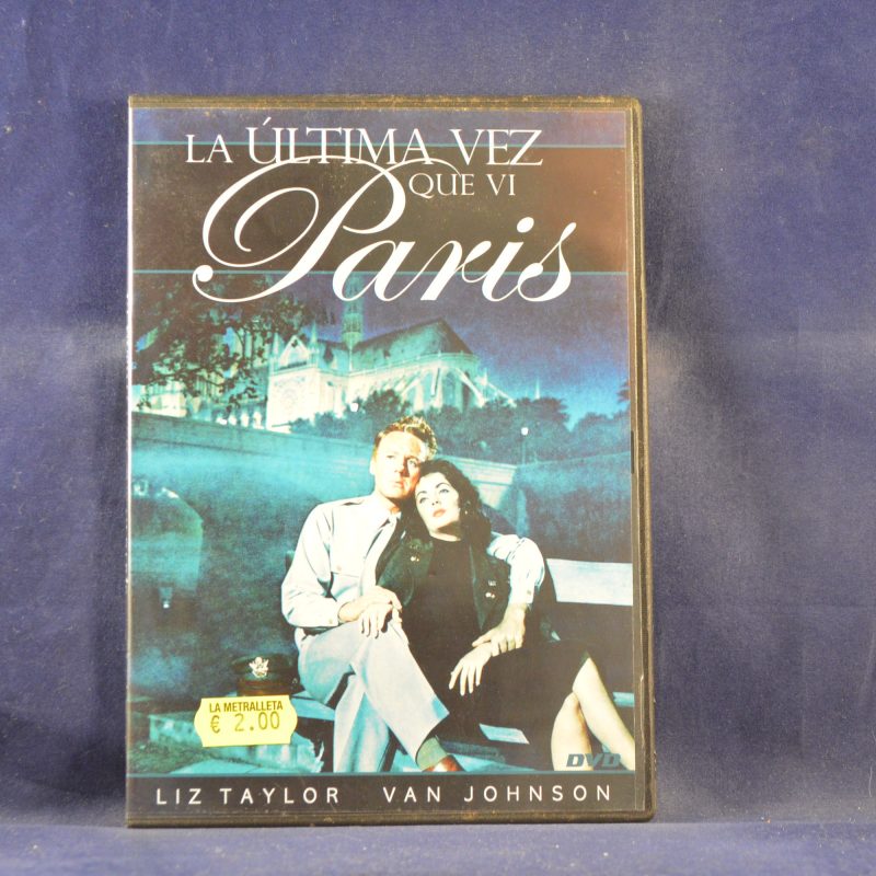 LA ÚLTIMA VEZ QUE VI PARÍS - DVD CAJA FINA