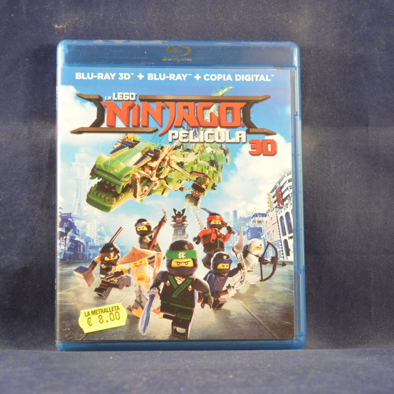 LA LEGO NINJAGO PELICULA 3D - BLU-RAY 3D + BLU-RAY