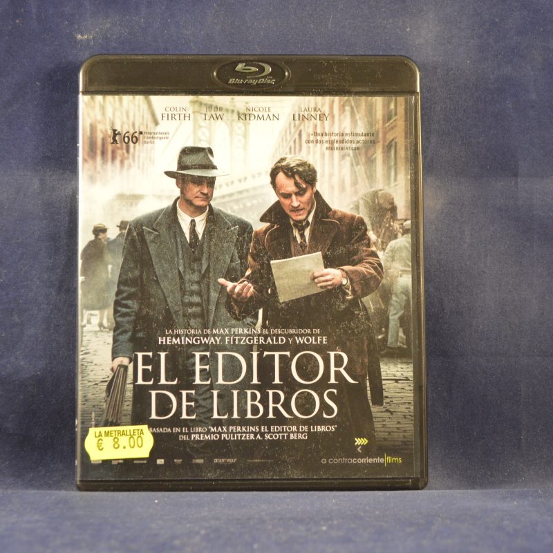 EL EDITOR DE LIBROS - BLU-RAY