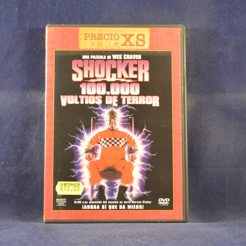 SHOCKER 100.000 VOLTIOS DE TERROR - DVD