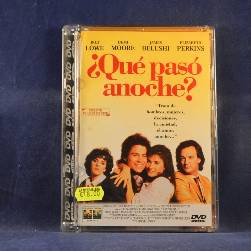 ¿ QUÉ PASÓ ANOCHE ? - DVD