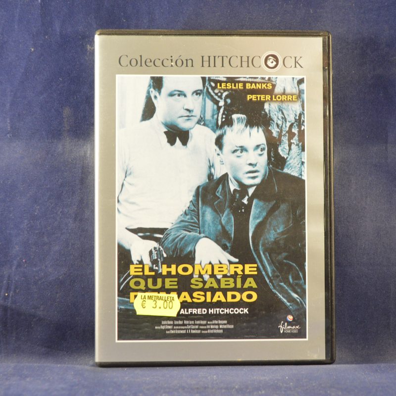 EL HOMBRE QUE SABÍA DEMASIADO - DVD