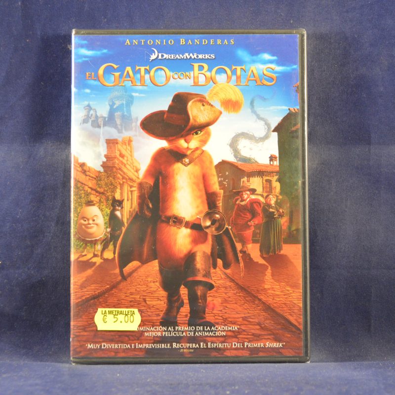 EL GATO CON BOTAS - DVD