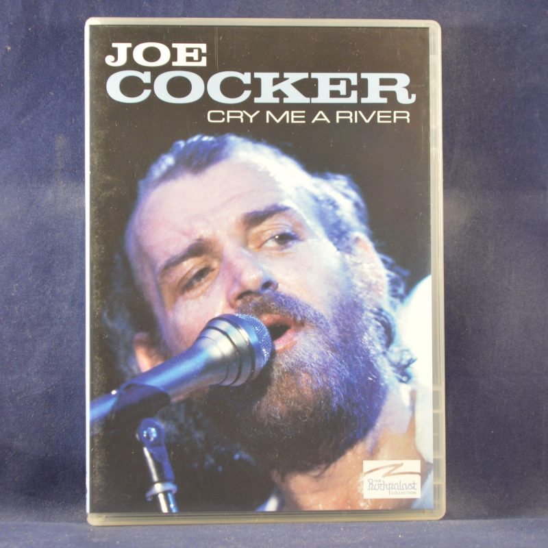 JOE COCKER - CRY ME A RIVER - DVD MUSICAL BLUES ROCK