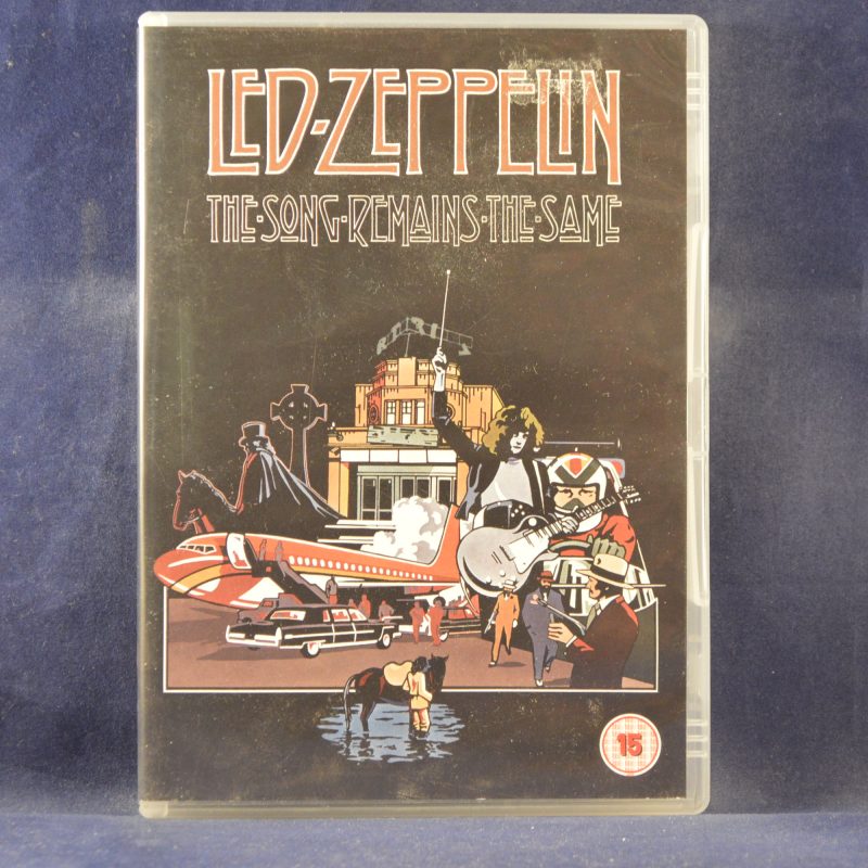 LED ZEPPELIN - THE SONG REMAINS THE SAME - DVD MUSICAL ROCK