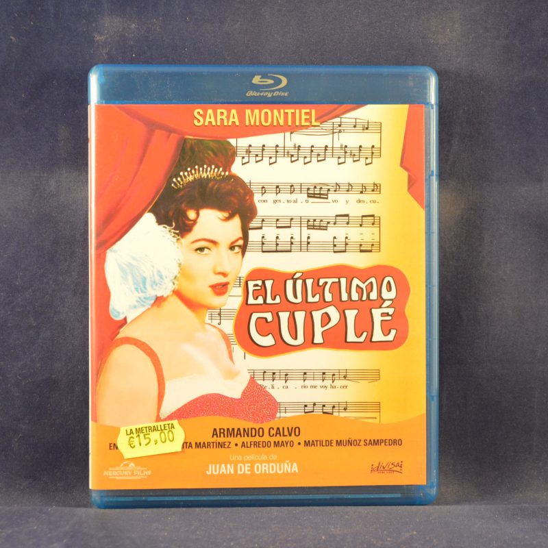EL ÚLTIMO CUPLÉ - BLU-RAY