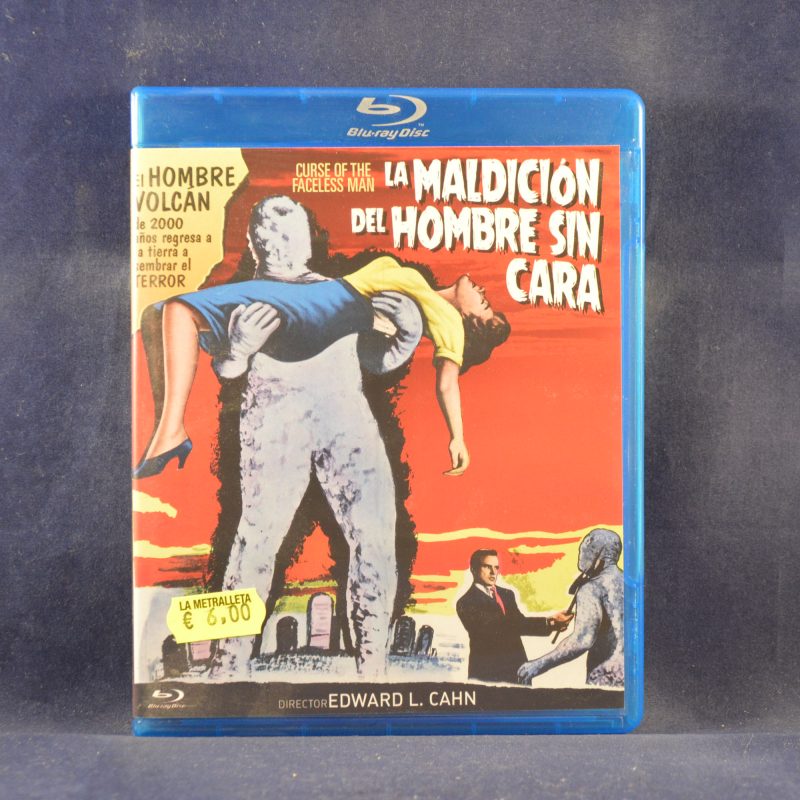 LA MALDICIÓN DEL HOMBRE SIN CARA - BLU-RAY