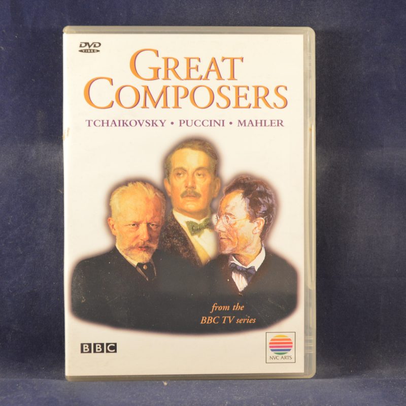 GREAT COMPOSERS - TCHAIKOVSKY · PUCCINI · MAHLER - DVD MUSICAL