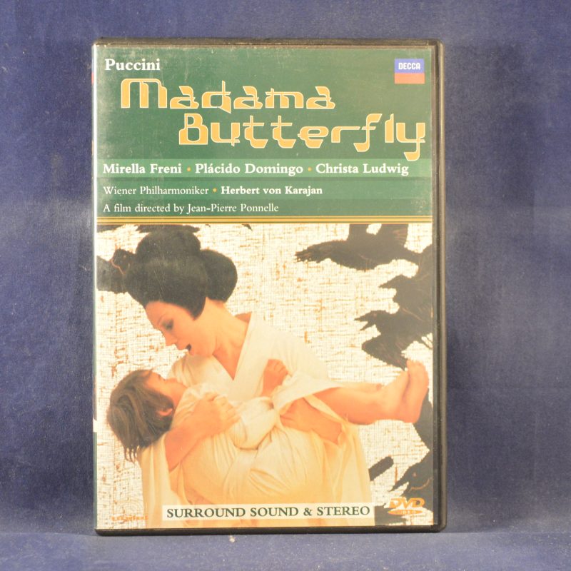 MADAMA BUTTERFLY - FRENI · DOMINGO · LUDWIG - DVD MUSICAL