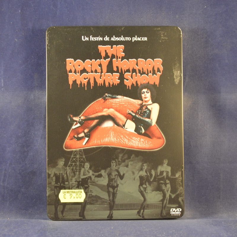 THE ROCKY HORROR PICTURE SHOW - DVD EN INGLÉS CON SUBTÍTULOS EN ESPAÑOL CAJA METÁLICA