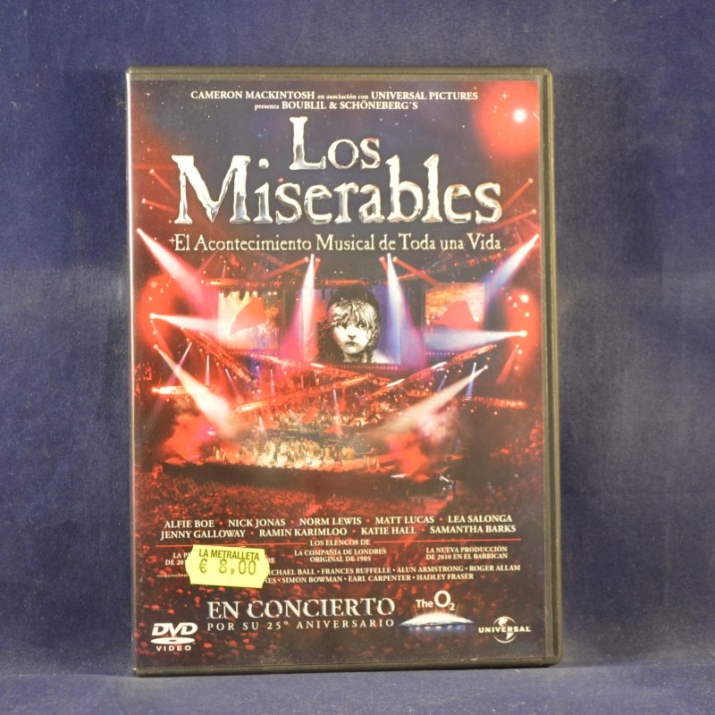 LOS MISERABLES - DVD