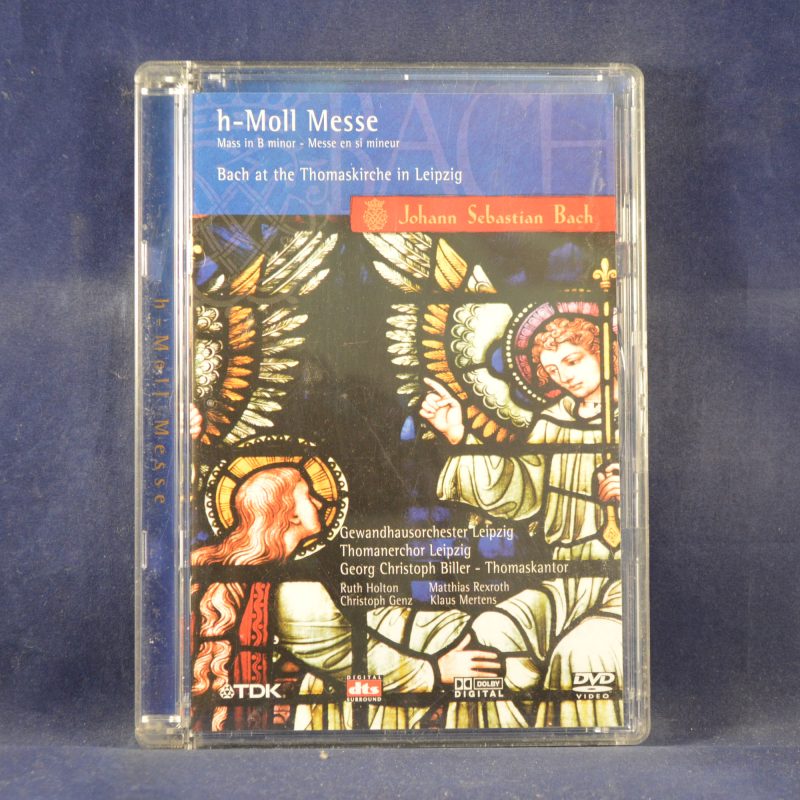 JOHANN SEBASTIAN BACH - H-MOLL MESSE : BACH AT THE THOMASKIRCHE IN LEIPZIG - DVD MUSICAL