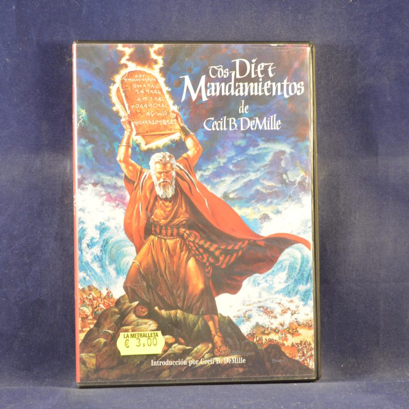 LOS DIEZ MANDAMIENTOS DE CECIL B.DEMILLE - DVD
