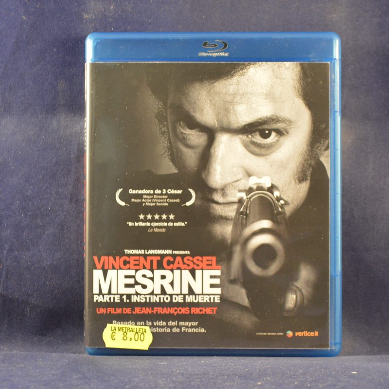 MESRINE PARTE .1 - BLU-RAY