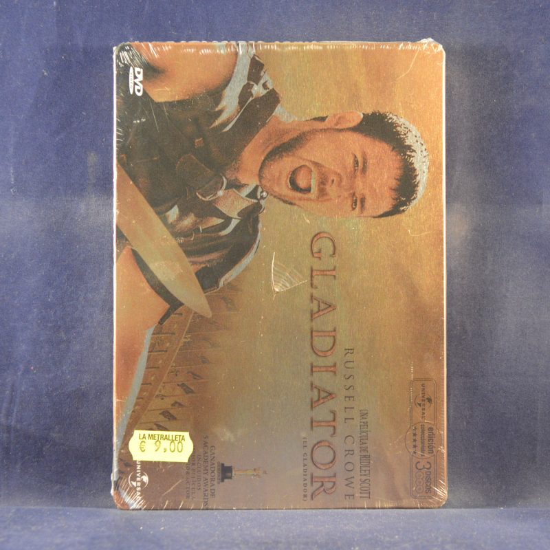 GLADIATOR - 3 DVD CAJA METÁLICA