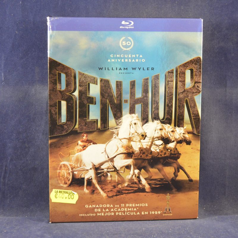 BEN-HUR - 3 BLU-RAY ( PELÍCULA + DOCUMENTAL ) + LIBRO DE IMÁGENES
