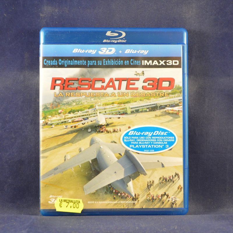 RESCATE 3D - BLU-RAY 3D + BLU-RAY