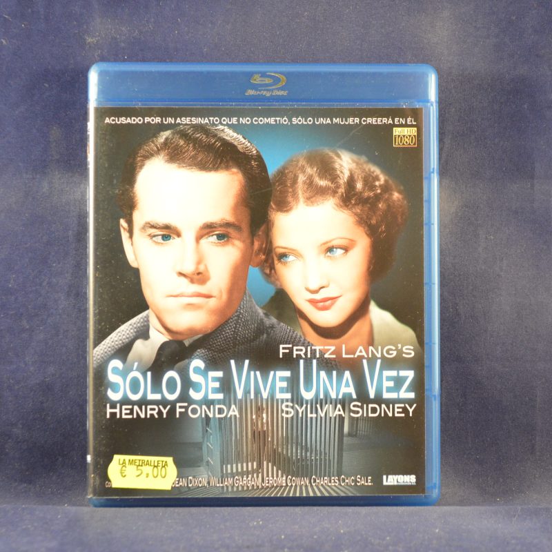 SÓLO SE VIVE UNA VEZ - BLU-RAY