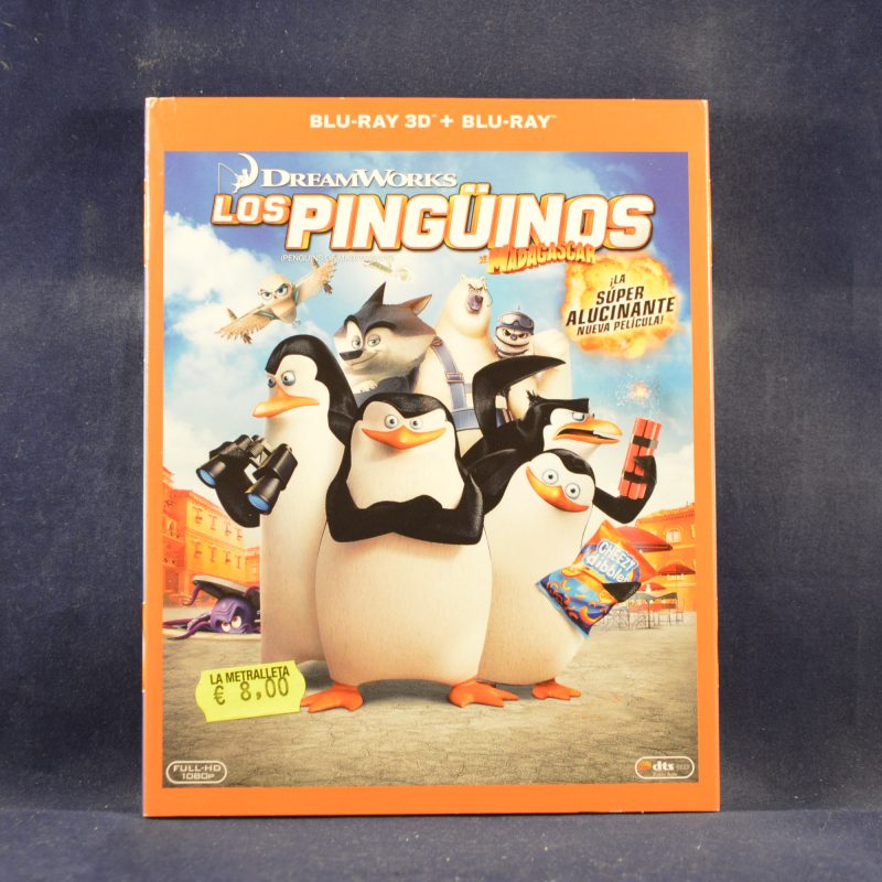 LOS PINGÜINOS - BLU-RAY 3D + BLU-RAY