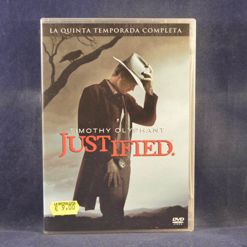 JUSTIFIED - LA QUINTA TEMPORADA - 3 DVD