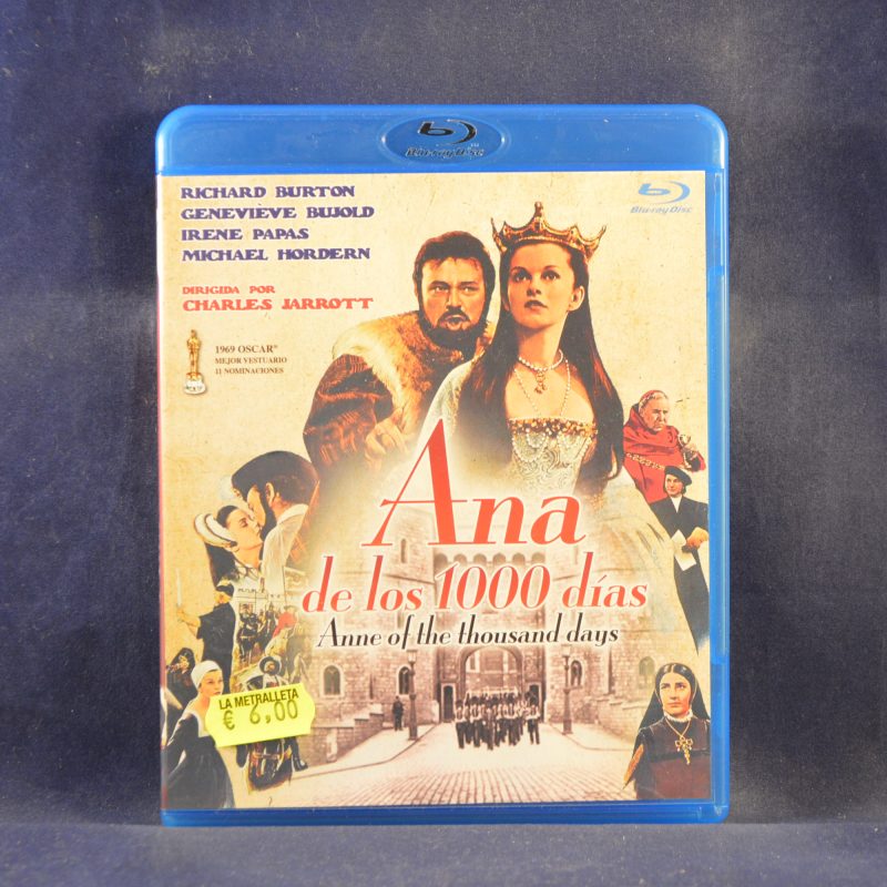 ANA DE LOS 1000 DÍAS - BLU-RAY