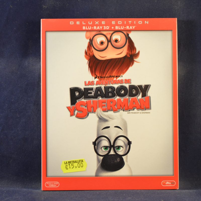 LAS AVENTURAS DE PEABODY Y SHERMAN - BLU-RAY 3D +BLU-RAY