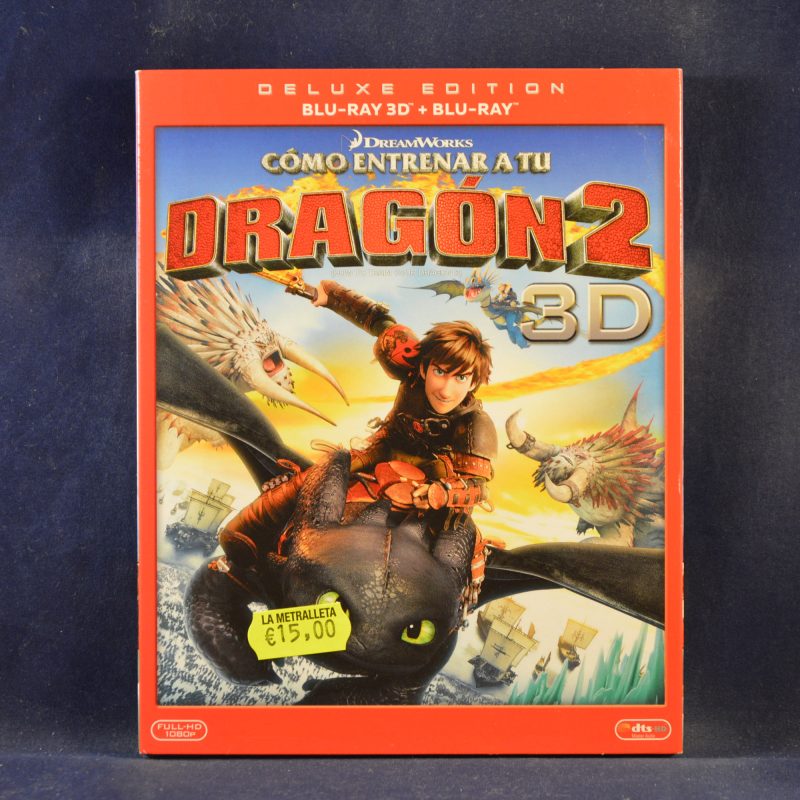 CÓMO ENTRENAR A TU DRAGON 2 - BLU-RAY 3D + BLU-RAY