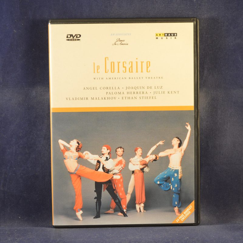 ANGEL CORELLA, JOAQUIN DE LUZ, PALOMA HERRERA, JULIE KENT, VLADIMIR MALAKHOV, ETHAN STIEFEL - LE CORSAIRE - DVD MUSICAL