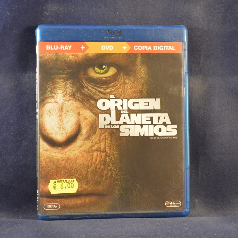 EL ORIGEN DEL PLANETA DE LOS SIMIOS - BLU-RAY + DVD