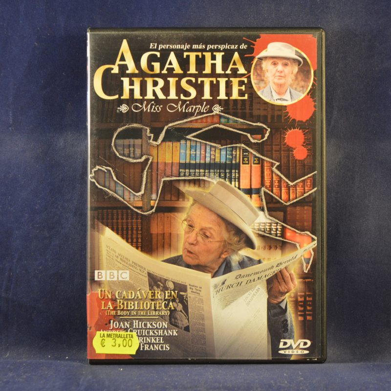 AGATHA CHRISTIE - UN CADÁVER EN LA BIBLIOTECA - DVD
