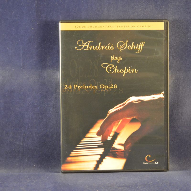 ANDRÁS SCHIFF PLAYS CHOPIN - 24 PRELUDES OP.28 - DVD MUSICAL