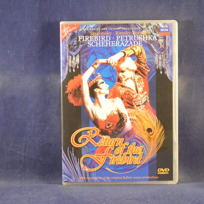 STRAVINSKY , RIMSKY · KORSAKOV - RETURN OF THE FIREBIRD - DVD MUSICAL