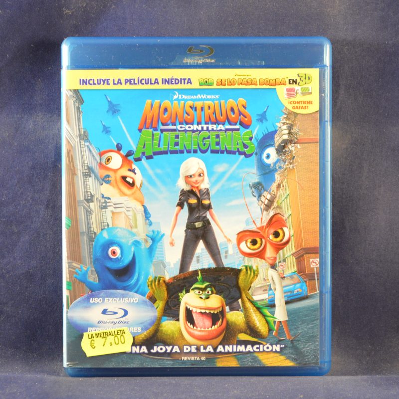 MONSTRUOS CONTRA ALIENIGENAS - BLU-RAY