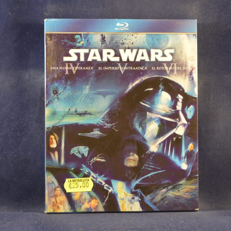 STAR WARS : UNA NUEVA ESPERANZA / EL IMPERIO CONTRAATACA / EL RETORNO DEL JEDI - 3 BLU-RAY