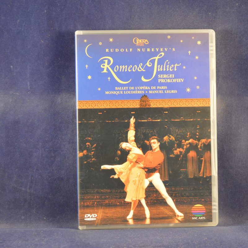 RUDOLF NUREYEV, PROKOFIEV, BALLET DE L´OPERA DE PARIS - ROMEO & JULIET - DVD MUSICAL