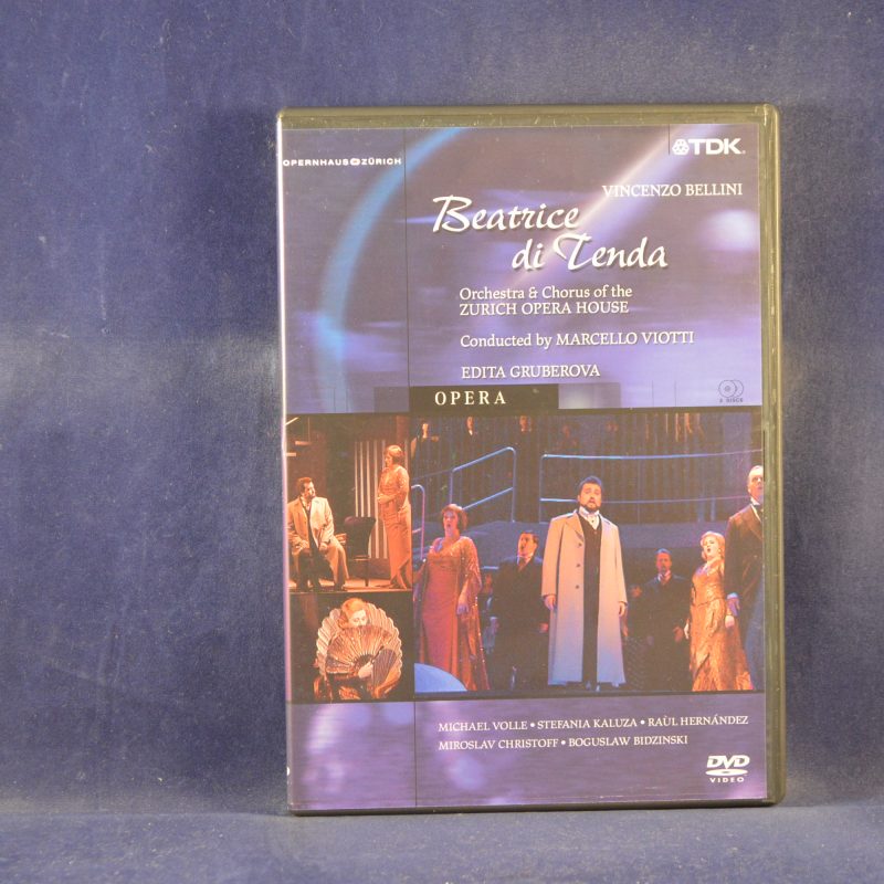 VINCENZO BELLINI - BEATRICE DI TENDA - 2 DVD MUSICAL