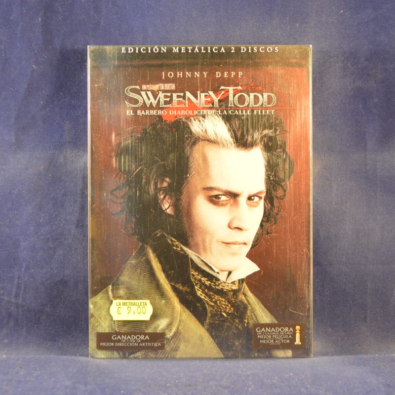 SWEENEY TODD : EL BARBERO DIABÓLICO DE LA CALLE FLEET - 2 DVD CAJA METÁLICA