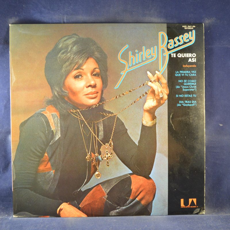 SHIRLEY BASSEY - TE QUIERO ASÍ - LP
