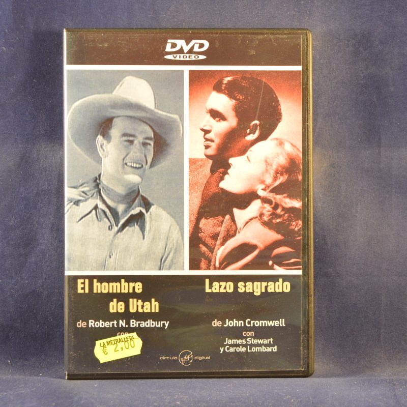 EL HOMBRE DE UTAH / LAZO SAGRADO - DVD