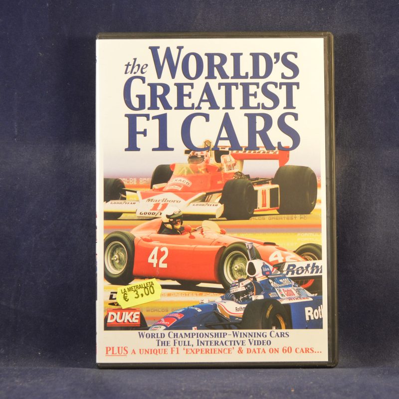 THE WORLD´S GREATEST F1 CARS - DVD